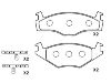 Pastillas de freno Brake Pad Set:867 698 151