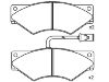 Brake Pad Set:190 6183