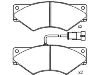 Bremsbelagsatz, Scheibenbremse Brake Pad Set:190 6427