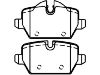 Bremsbelagsatz, Scheibenbremse Brake Pad Set:34 21 9 808 172